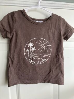 Mebie baby grey summer tshirt 18 months